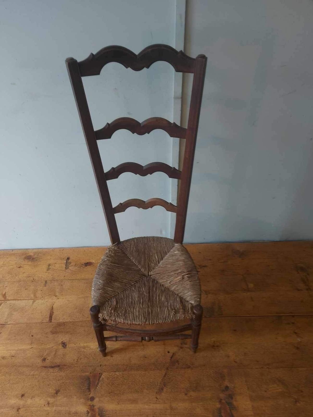 Liberty’s 1880 William Birch High Back Ladder Chair photo for sale