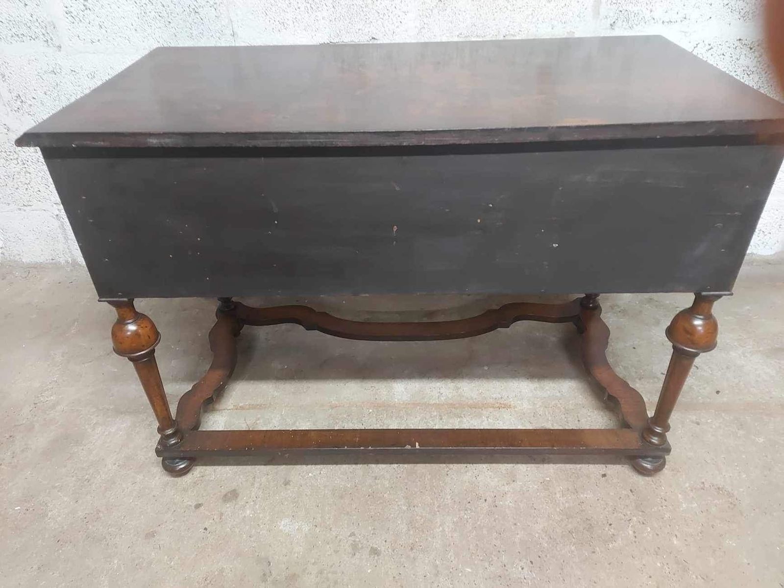 photo furniture 19th Century Dutch Renaissance Ladies Burr Walnut Writing Desk