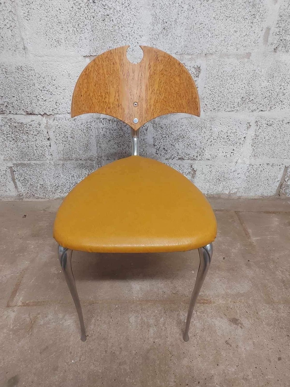 photo furniture 19th Century  French Art Nouveau  Birdseye  Maple Coffee Table And Two Chairs