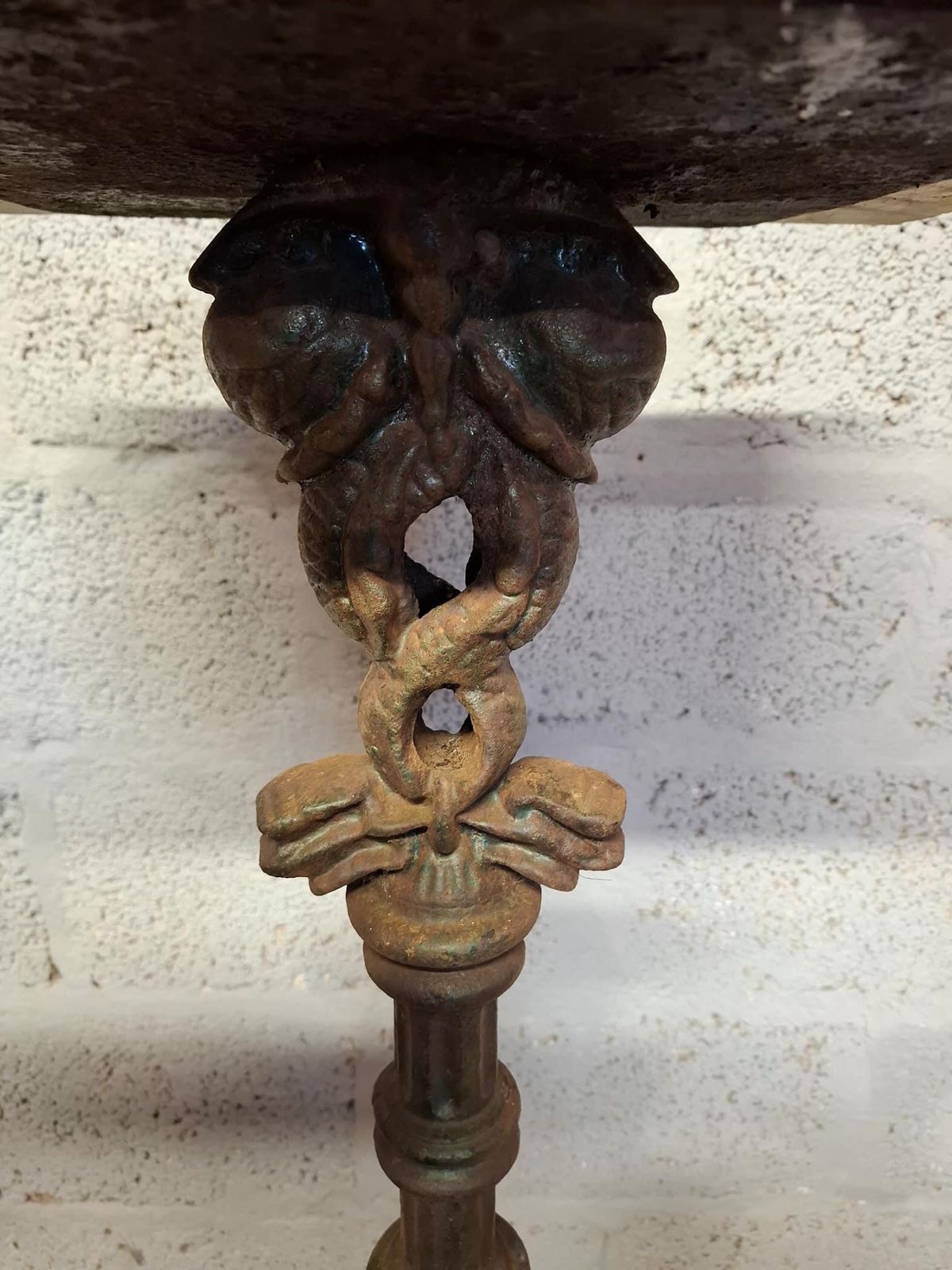 19th Century Victorian Cast Torchere Plant Bust Stand photo 695.0