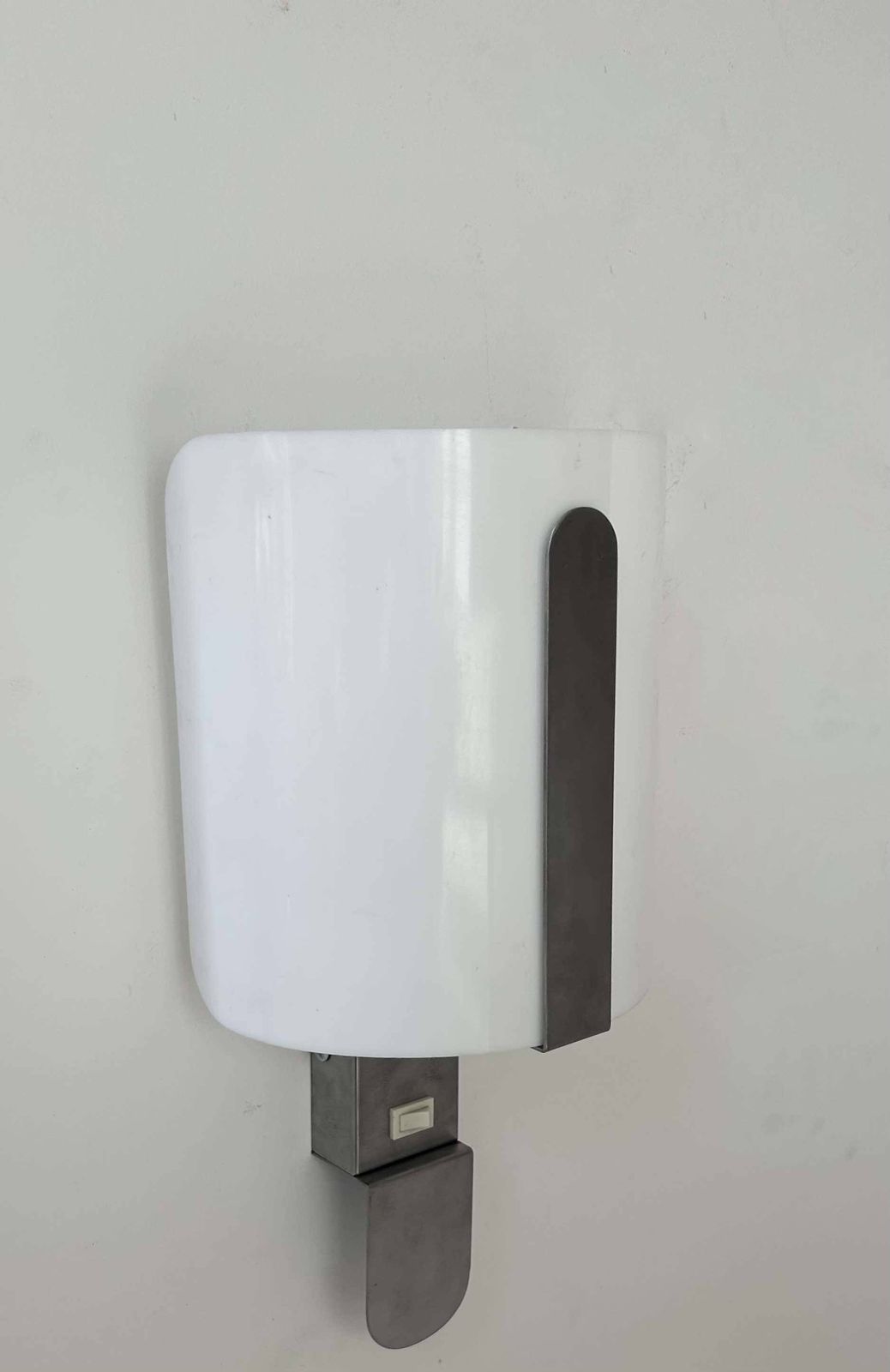 Vintage Arlus Wall Light, Perspex And Brushed Metal, France 1970 photo furniture