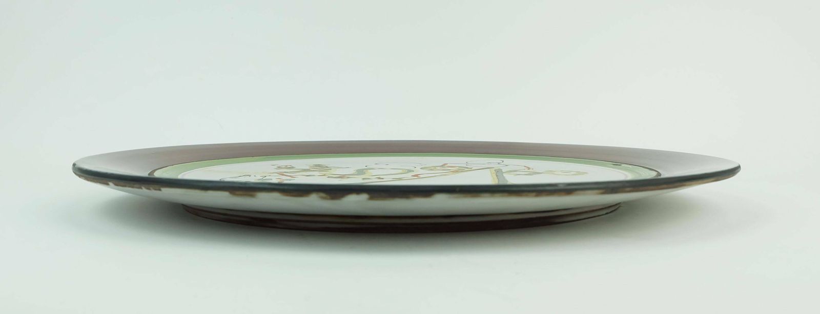 photo furniture Unique Gilbert Portanier Ceramic Wall Plate Art Ceramic Signed Portanier 80 Vallauris