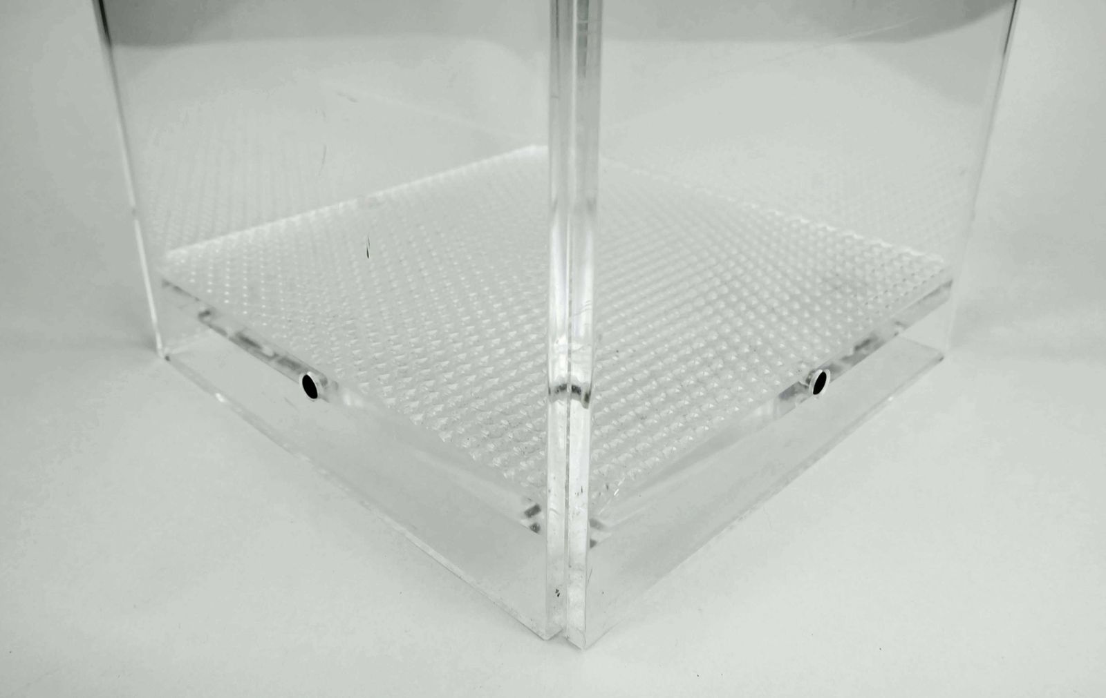 Transparent Lucite Acrylic Umbrella Stand 1980s 1990s Post Modern Design photo for sale