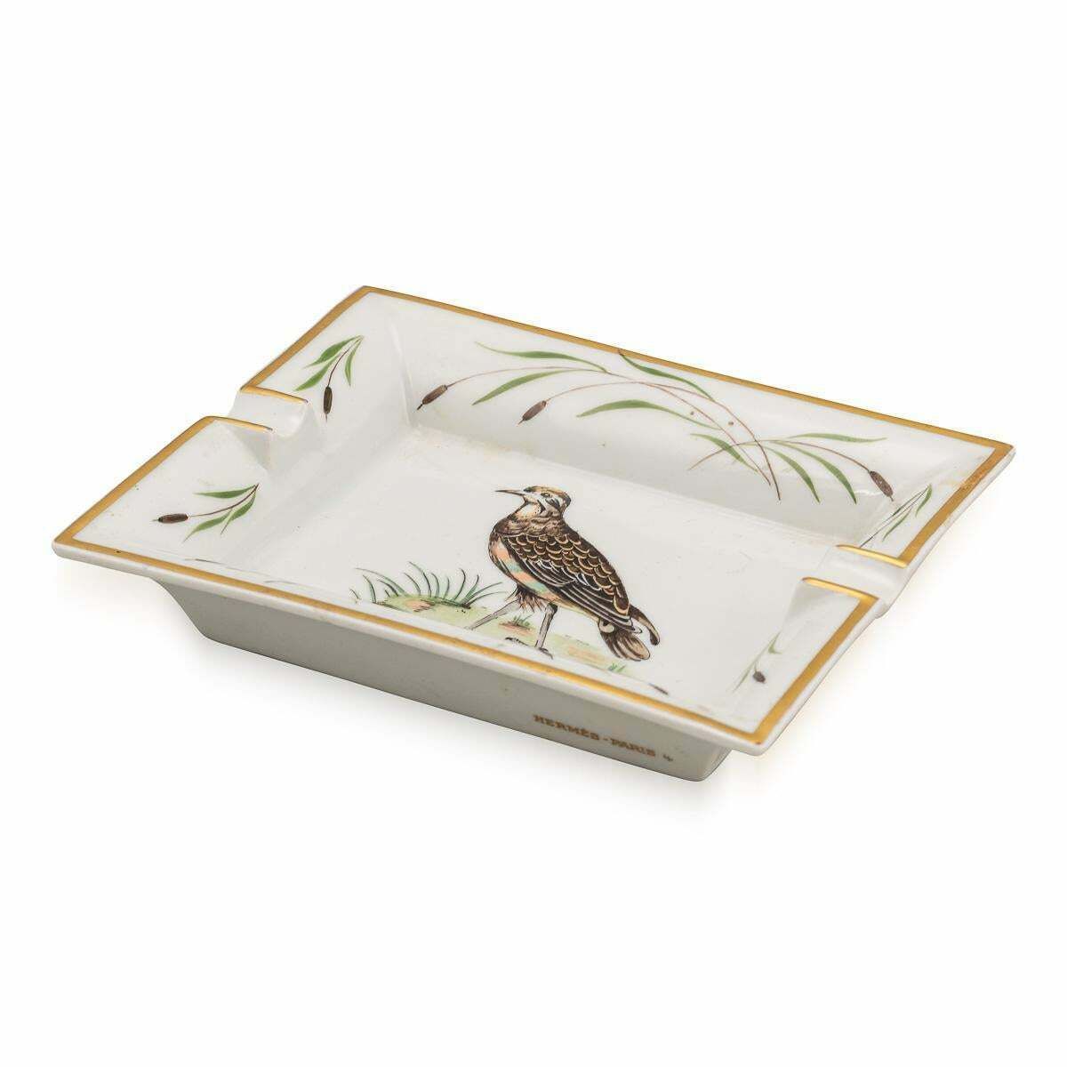 A Stunning 20th Century Ceramic Ashtray By Hermès, France photo furniture