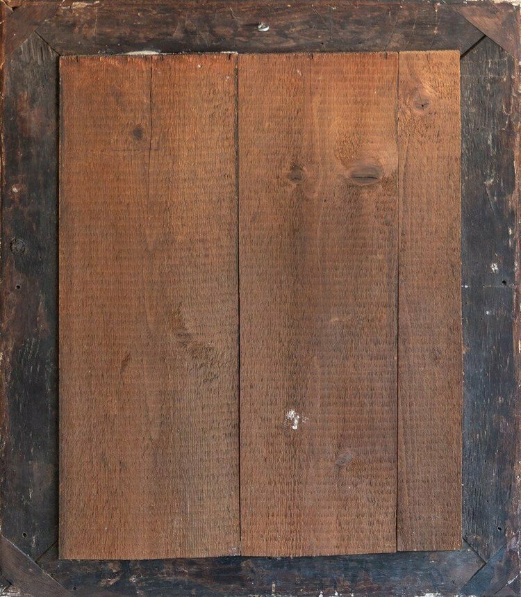French Régence Giltwood Mirror, Late 19th Century photo vintage