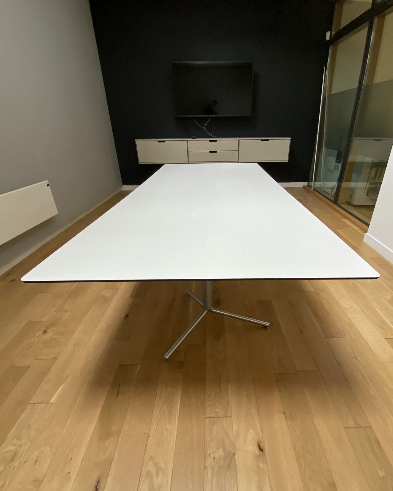 3l X 1.2w Metre Twothreefour White Table By Terence Woodgate For Scp photo furniture