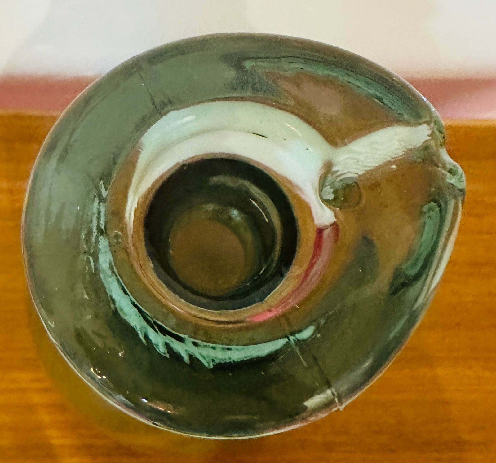 85.0 Vintage 1960s Pale Green Danish Holmegaard Glasværk "Viking" Carafe Designed By Ole Winther photo