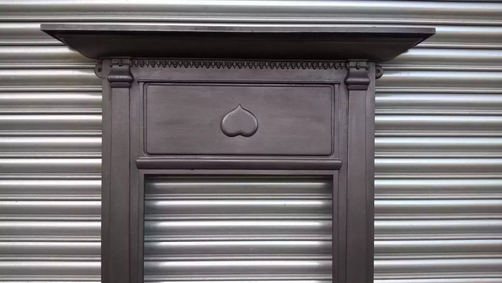 Arts And Crafts Edwardian Cast Iron Fireplace Mantel Surround 1908. Voysey photo furniture