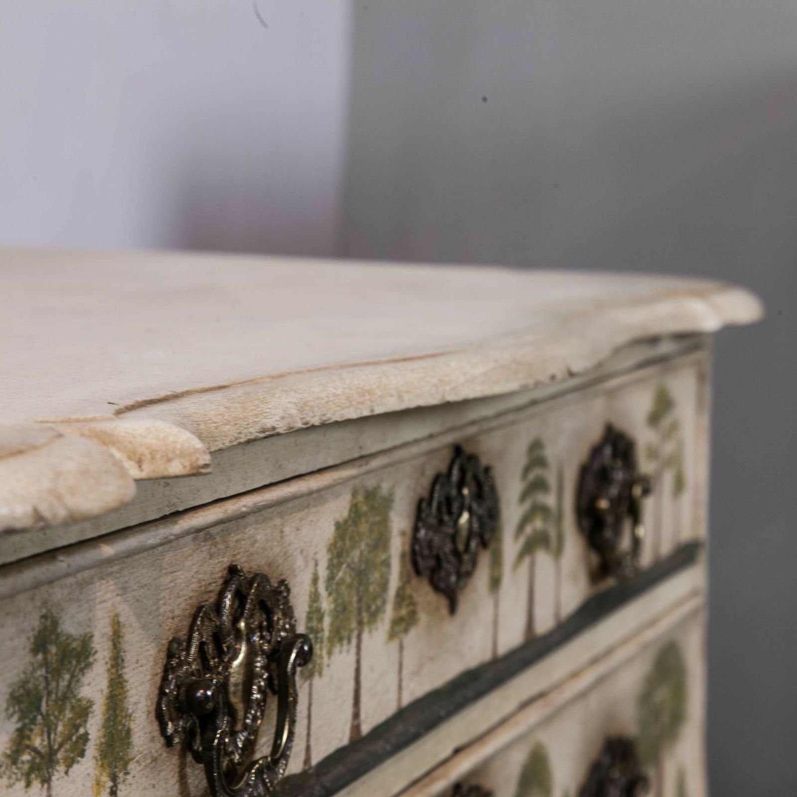 Chest Of Drawers, 1800s, Oak, Antique photo vintage