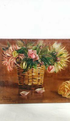 Spanish Artist, Still Life, 1909, Oil On Canvas photo furniture