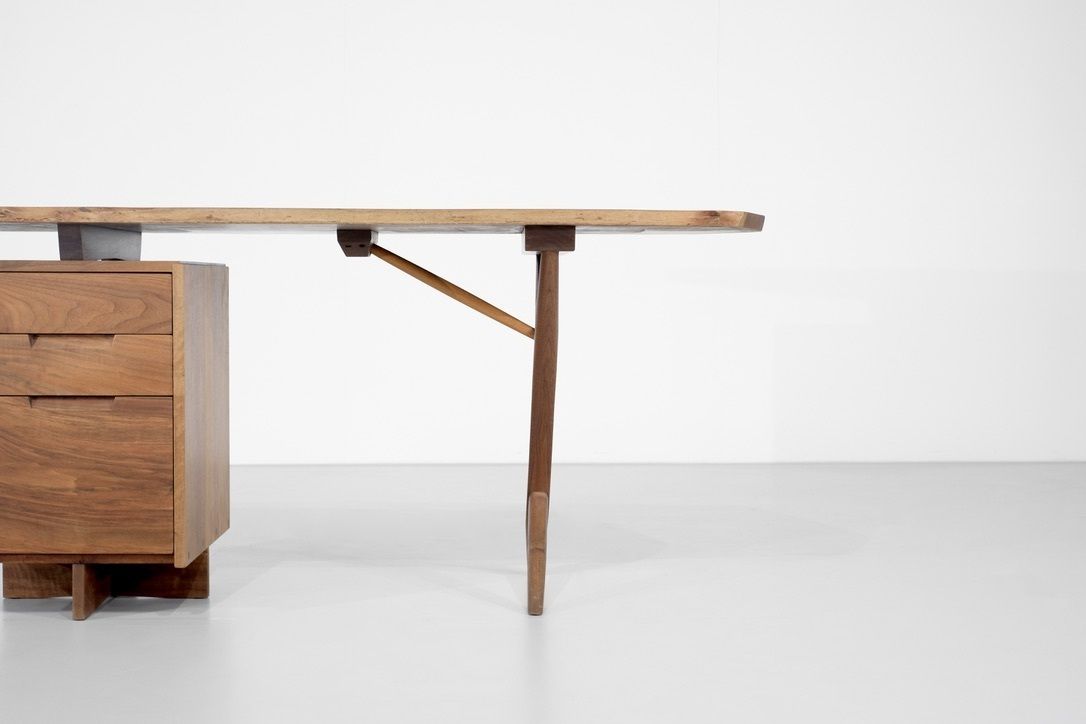 Desk " Conoid " By George Nakashima, USA 1970s photo buy