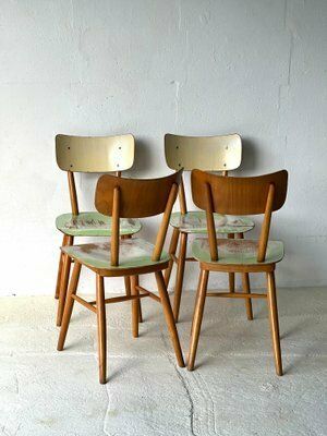 Dining Chairs From Ton, 1960, Set Of 4 photo 819.0