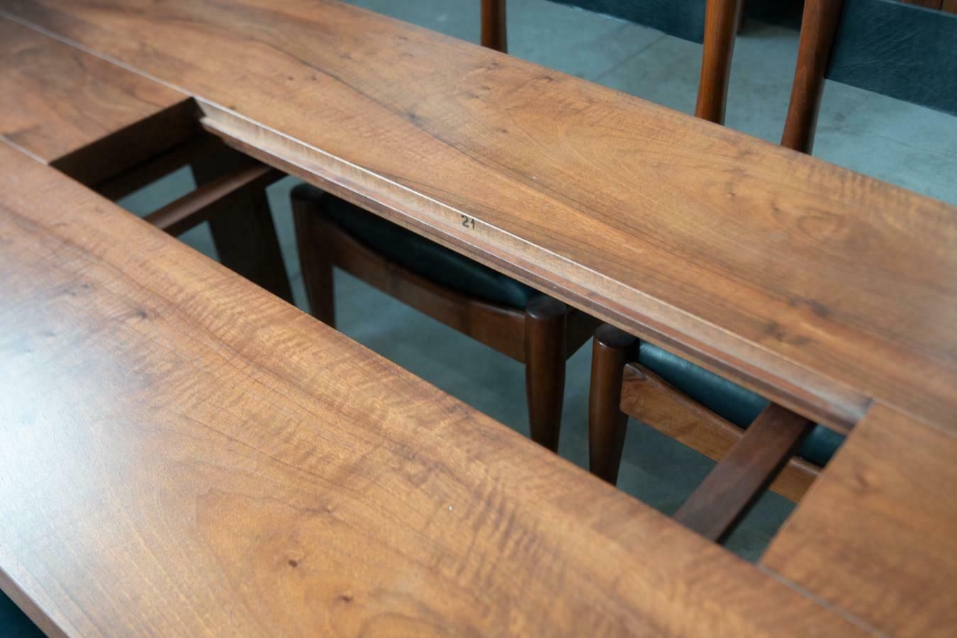 1968 Dining Set With Sideboard By S. Coppola For Bernini – Iconic Mid Century It photo vinterior