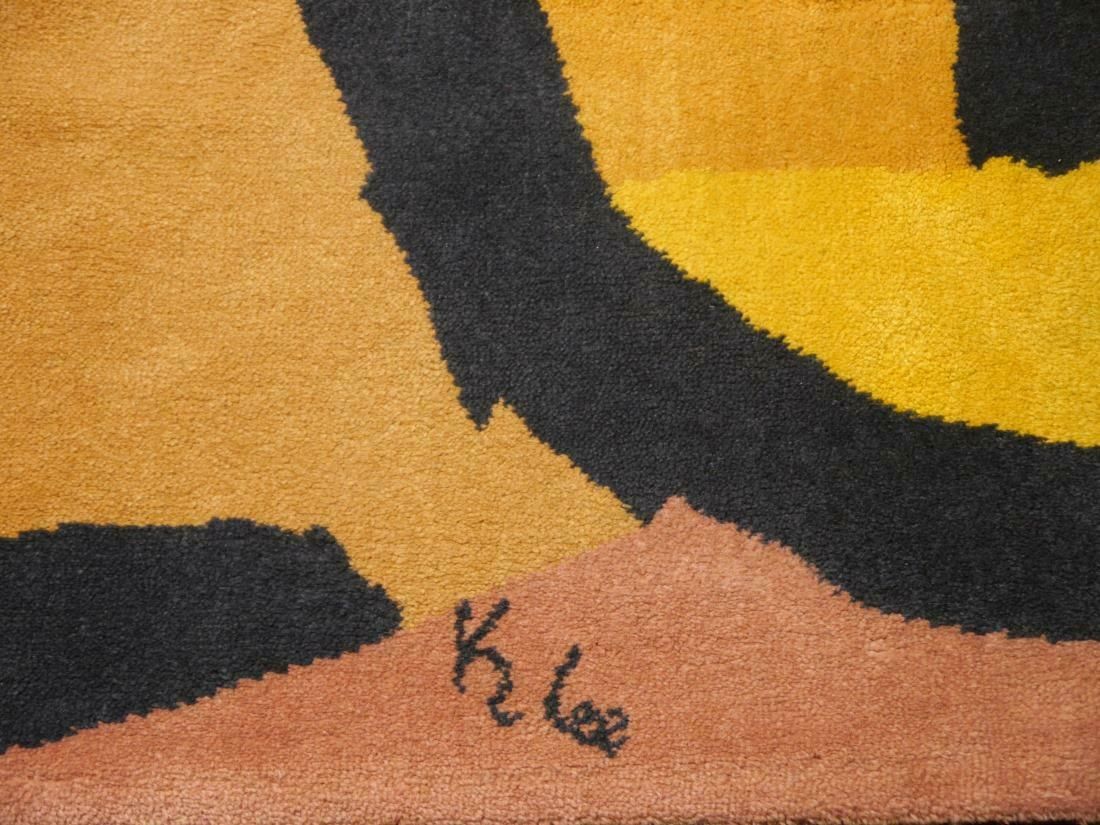 After Paul Klee Musiker Vintage Scandinavian Modern Rug photo buy