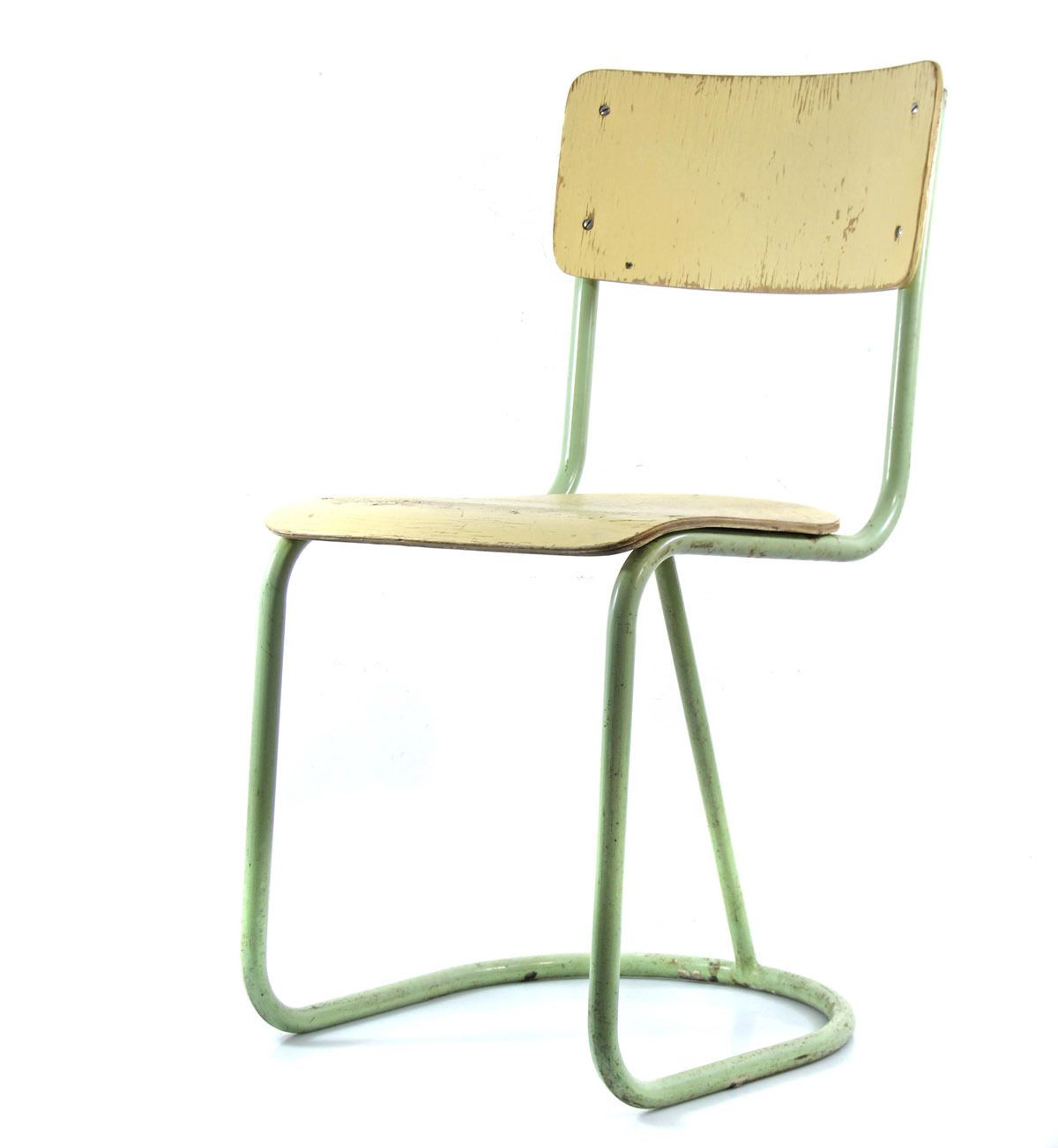 2 Plywood Mart Stam Style Vintage Gispen Chairs photo vintage