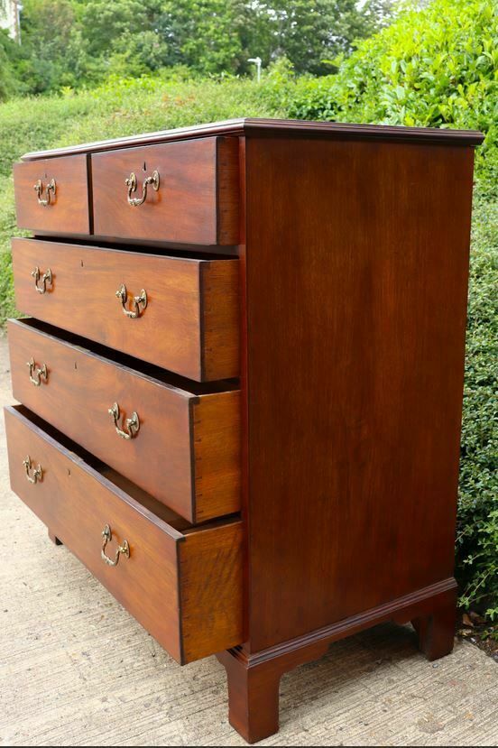 Victorian Mahogany Chest Of Drawers photo for sale