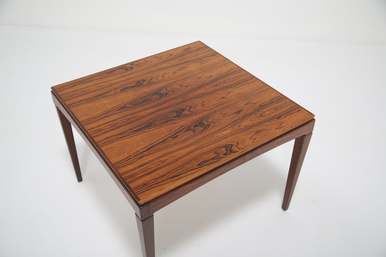 Furniture Vintage Swedish Rosewood Side Table By Erik Wortz, 1960s. photo