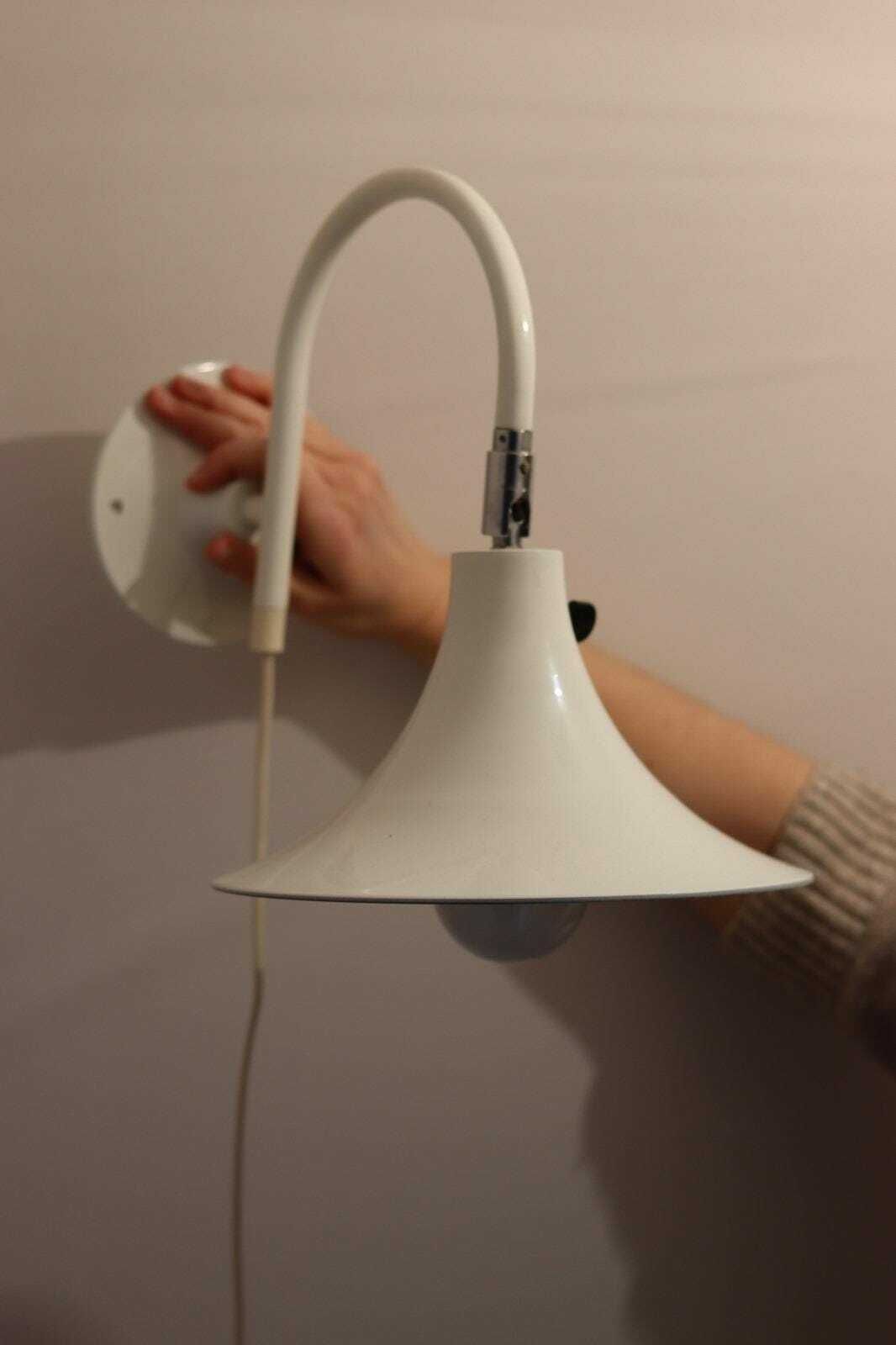 1960's Pair Of Statement Trump Shape Lights In Brass, Designed By Börje Claes For Norlett Elit. photo buy