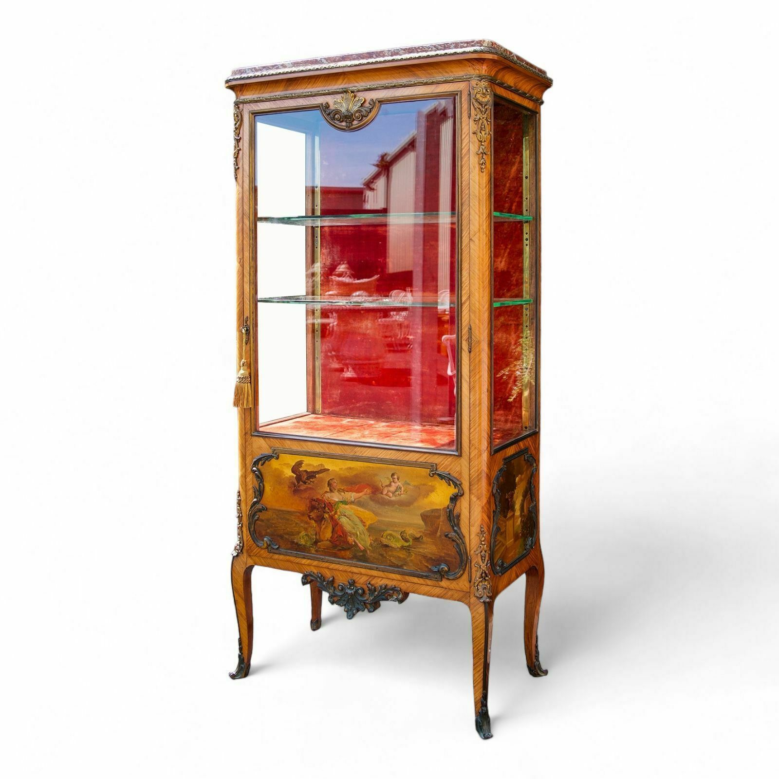 A Kingwood Cabinet, 1800s, Antique