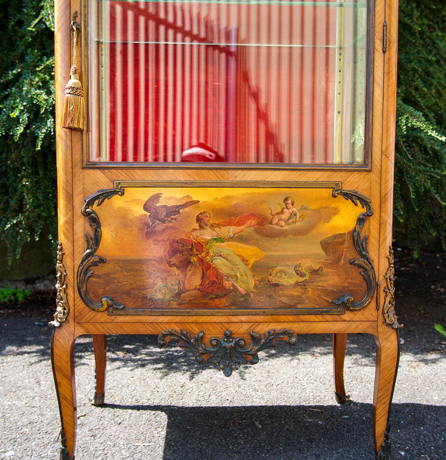 A Kingwood Cabinet, 1800s, Antique photo vintage