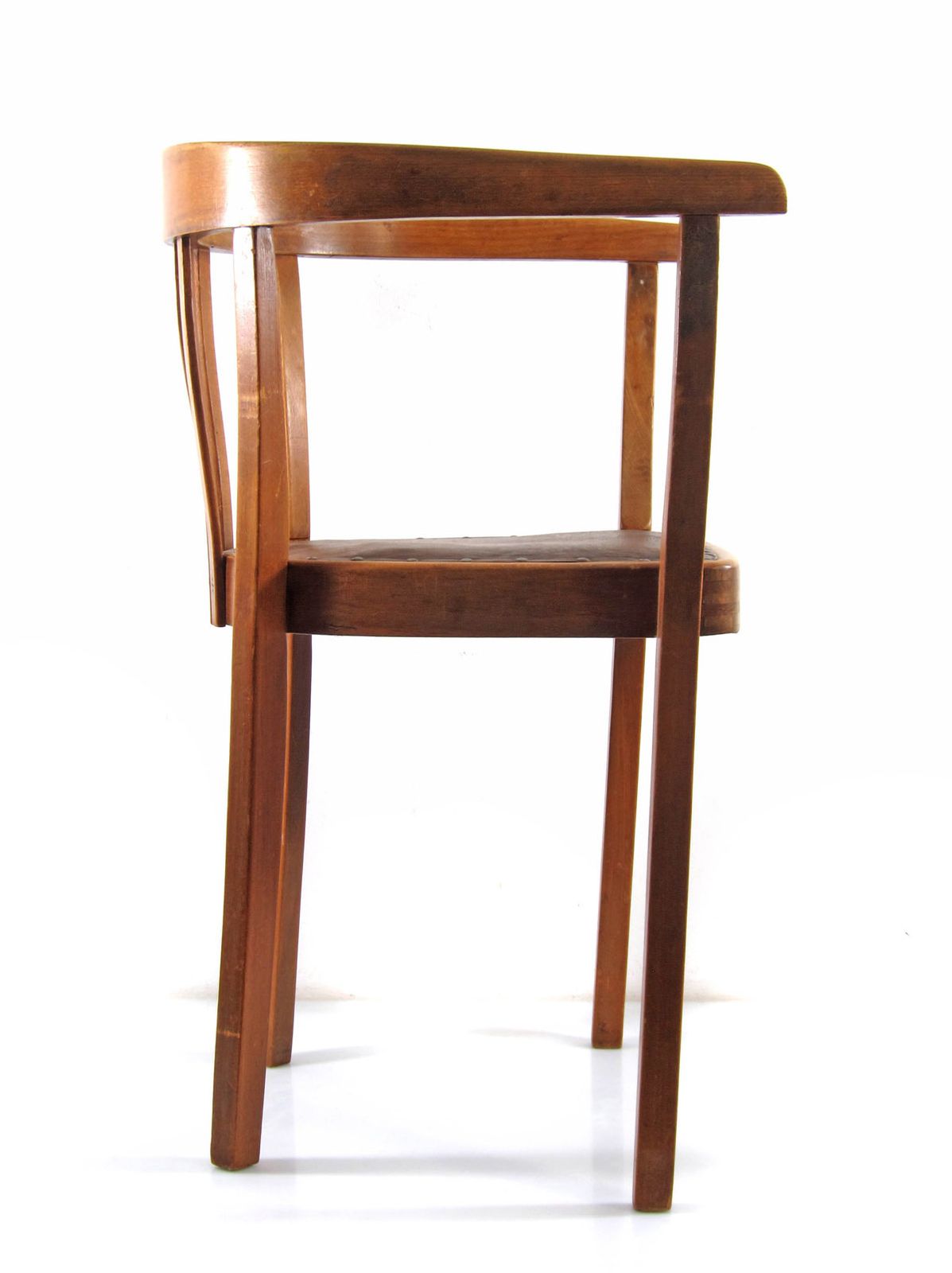 Antieke Eiken Art Nouveau Stoel photo 742.0
