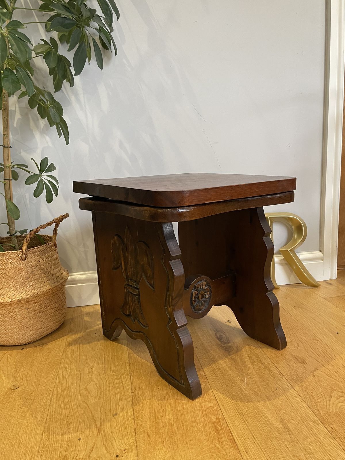 Antique Metamorphic Table/ Chair Carved Oak photo 225.0