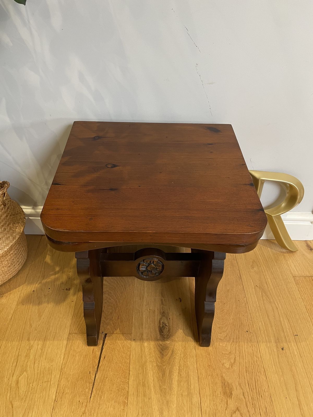 photo buy Antique Metamorphic Table/ Chair Carved Oak