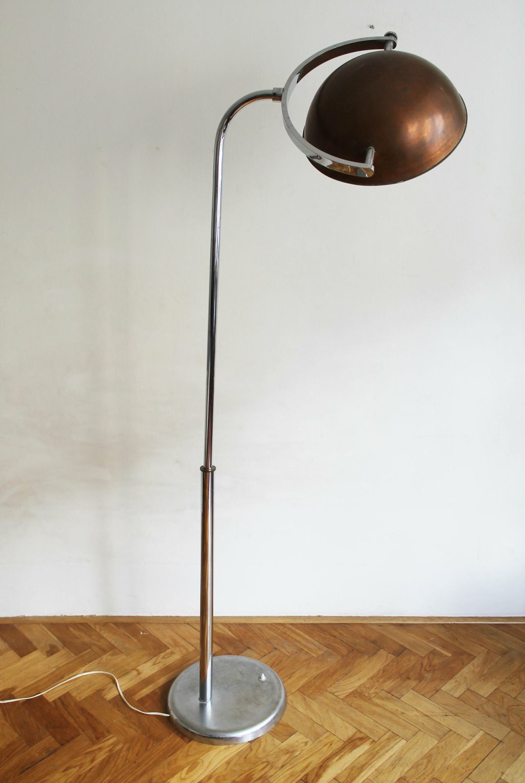 1930's Modernist Floor Lamp, 1930s photo vintage