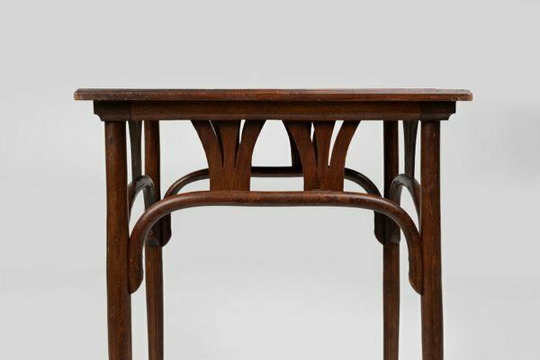 Art Nouveau Side Table In Bentwood By J. & J. Kohn, Austria, 1890s photo for sale