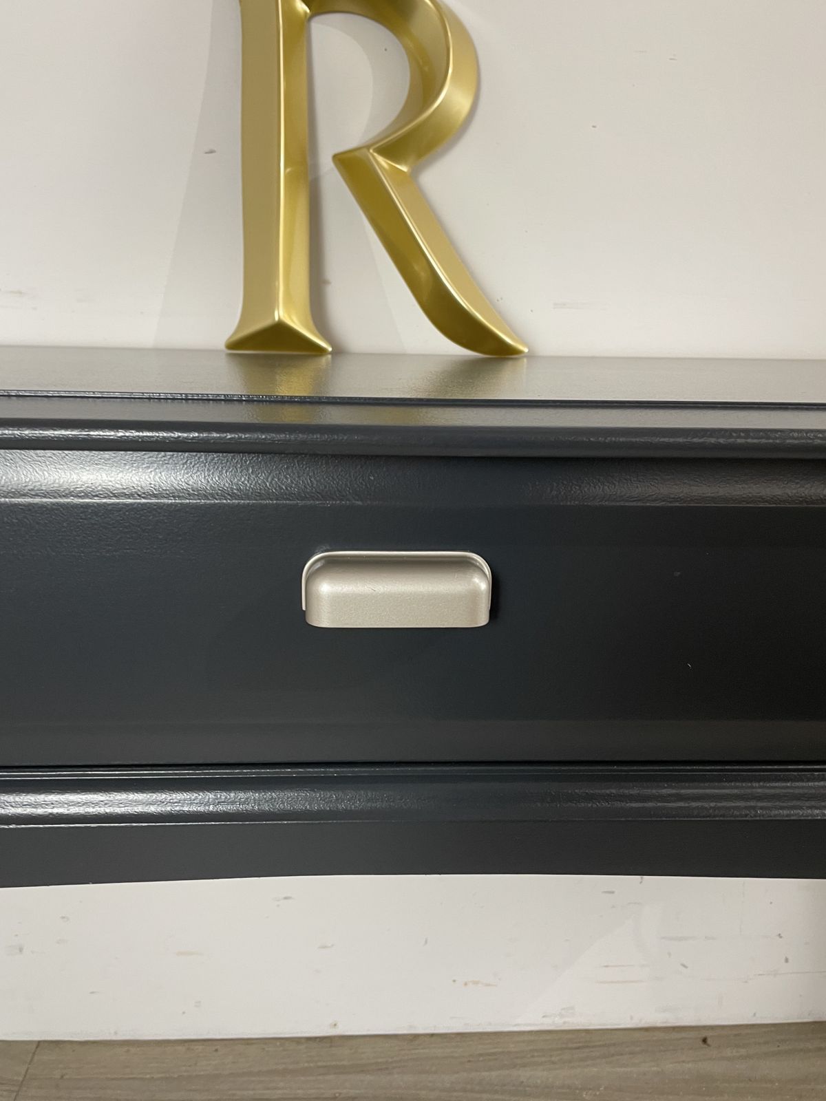 Stag Minstrel Dressing Table Blue/Black photo for sale