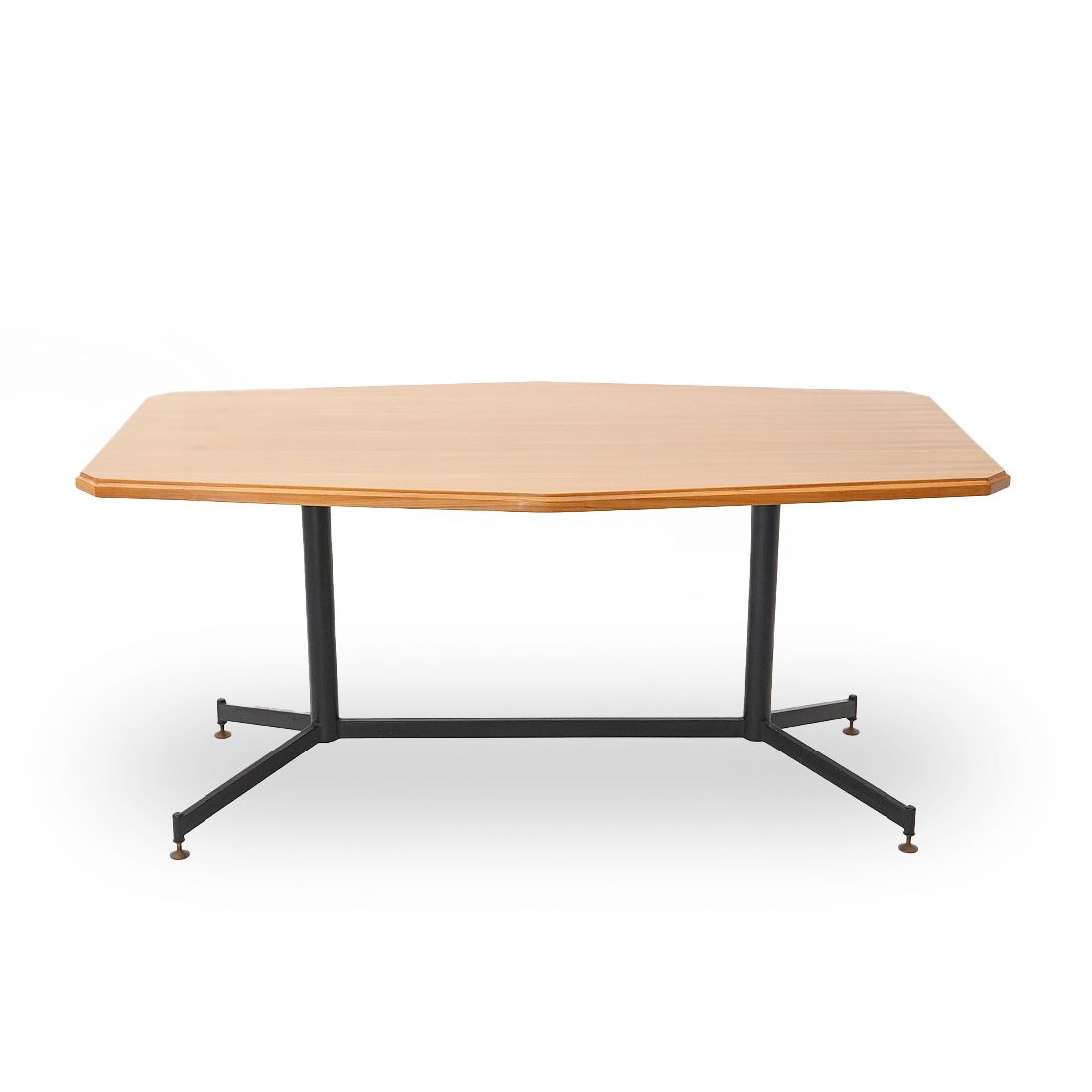 Table With Wooden Top And Metal Structure, 1950s photo 900.0