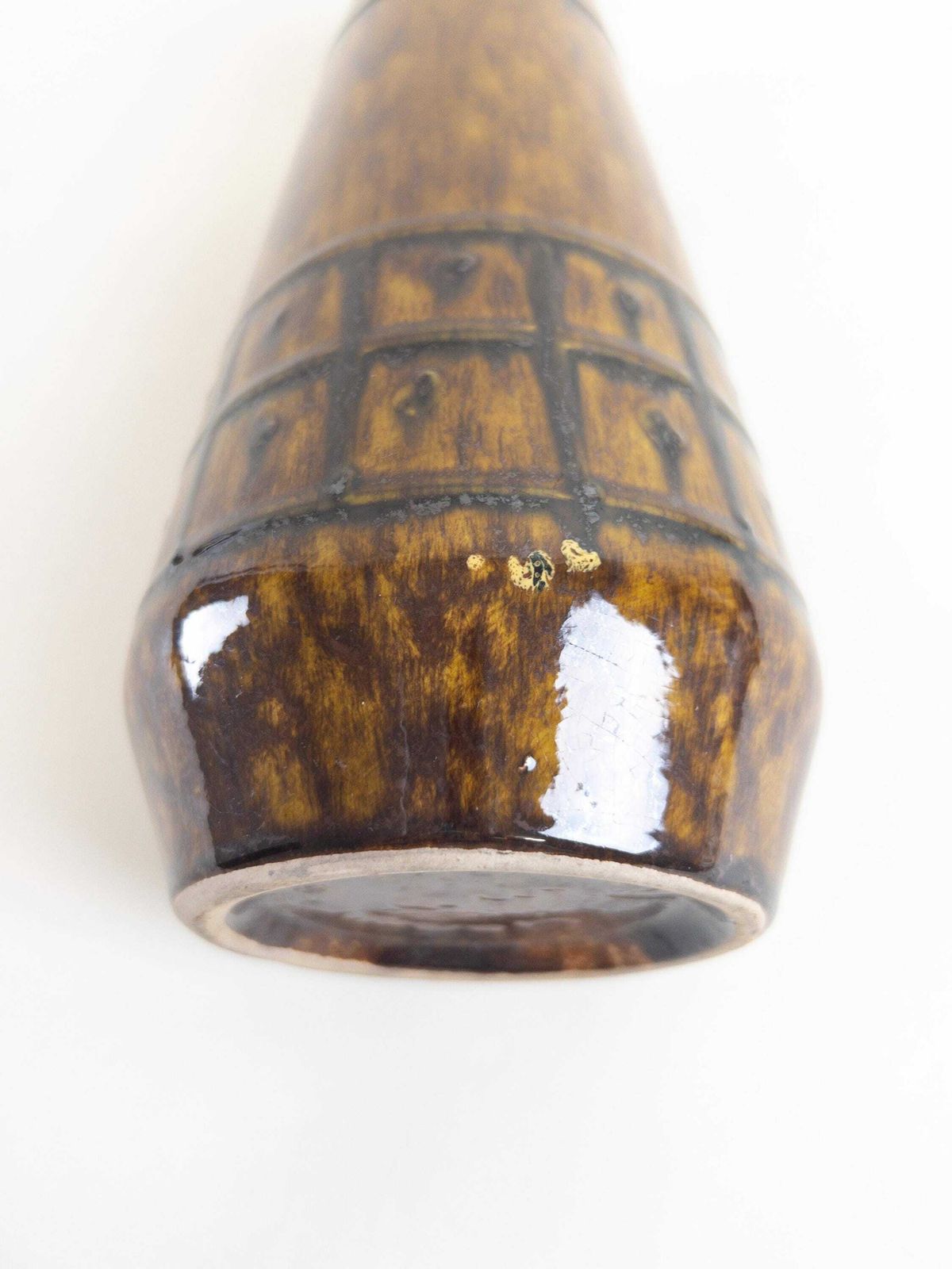 photo furniture Fohr Keramik Vase 421 25  West German Pottery   1960s German Mid Century Vase