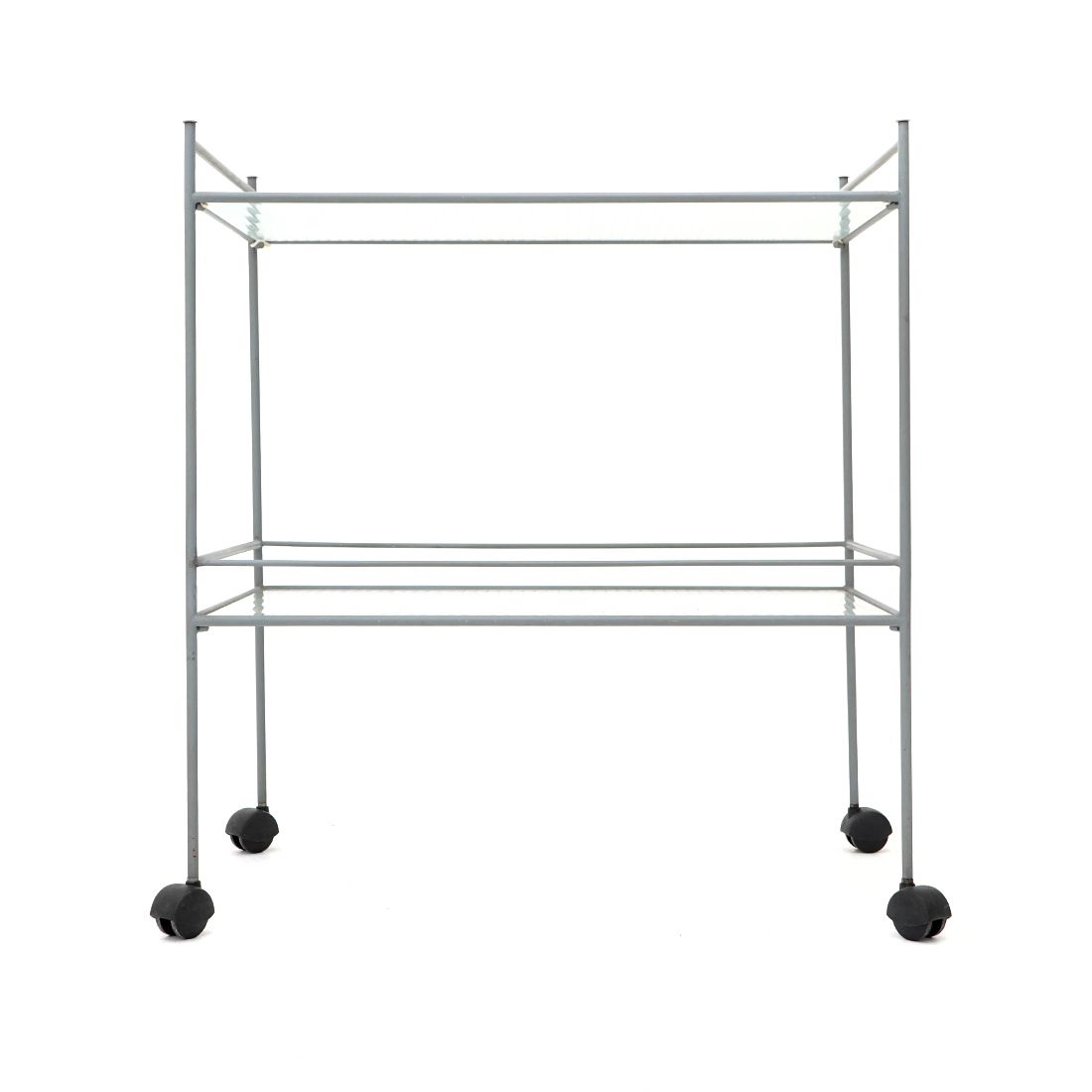 Metal And Glass Service Trolley, 1980s photo buy