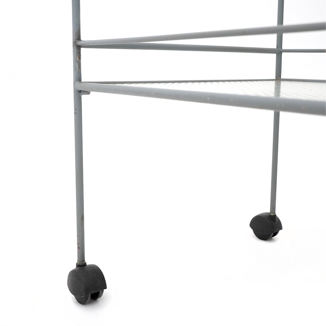 Metal And Glass Service Trolley, 1980s photo vintage