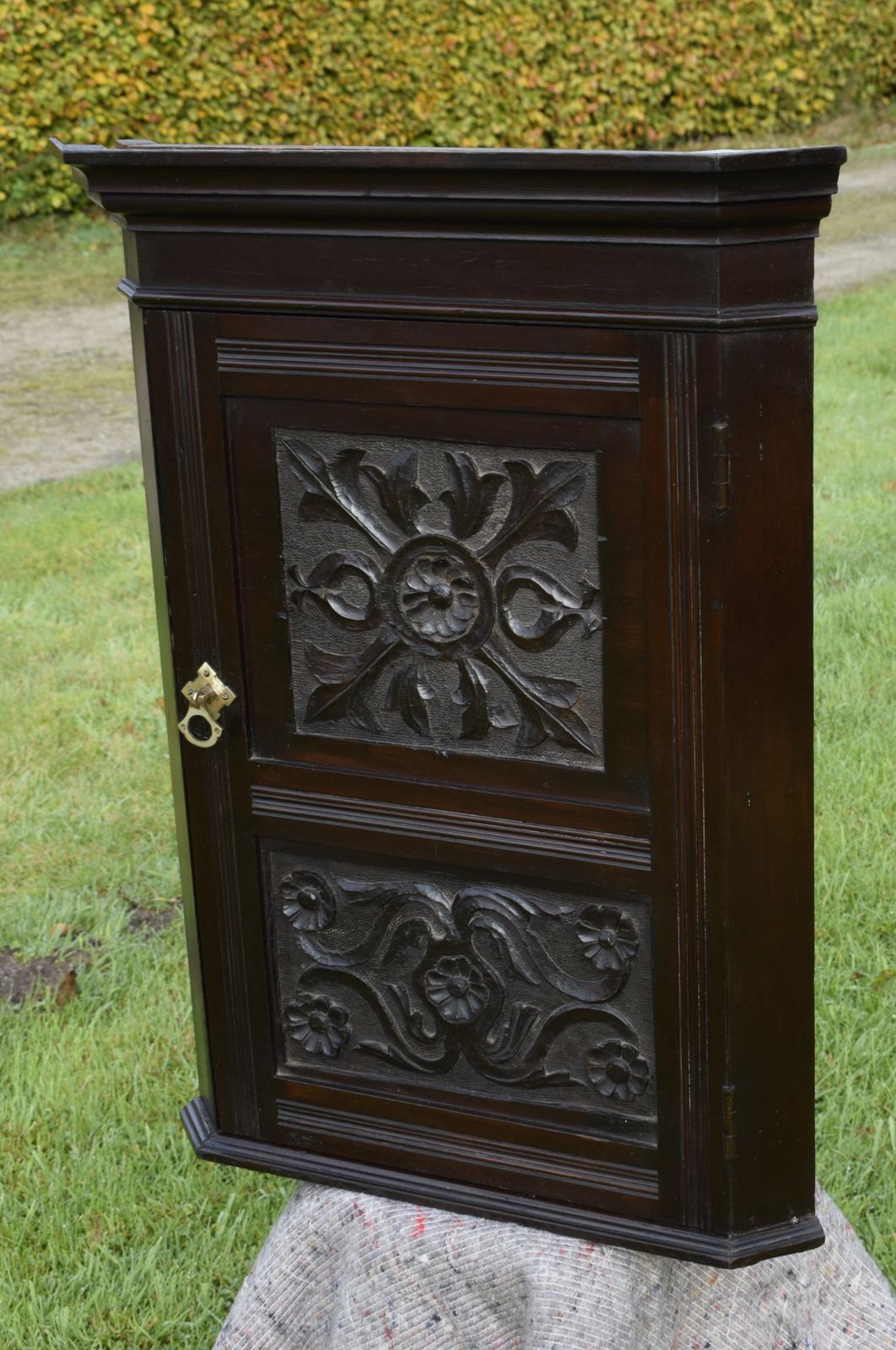 Late Victorian Pine Corner Cupboard photo vinterior