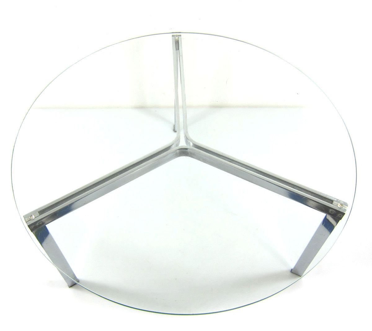 Modernistische Salontafel – Roestvrij Staal & Glas photo Meubels