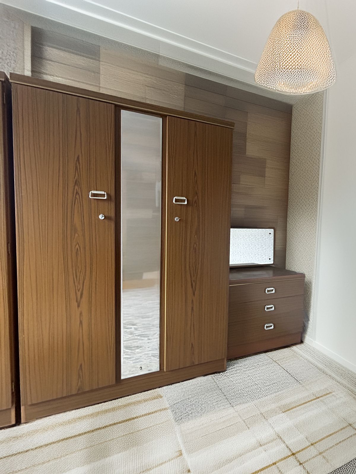 Mid Century Modern Wardrobe And Chest Drawers