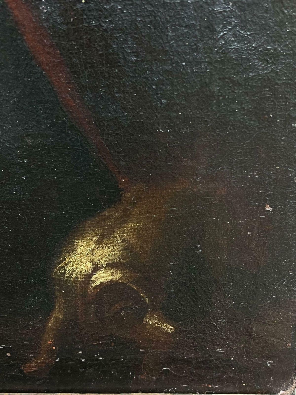 photo for sale 17th Century Italian School17th Century Large Italian Old Master Oil Christ And The Penitent Canaanite 17th Century