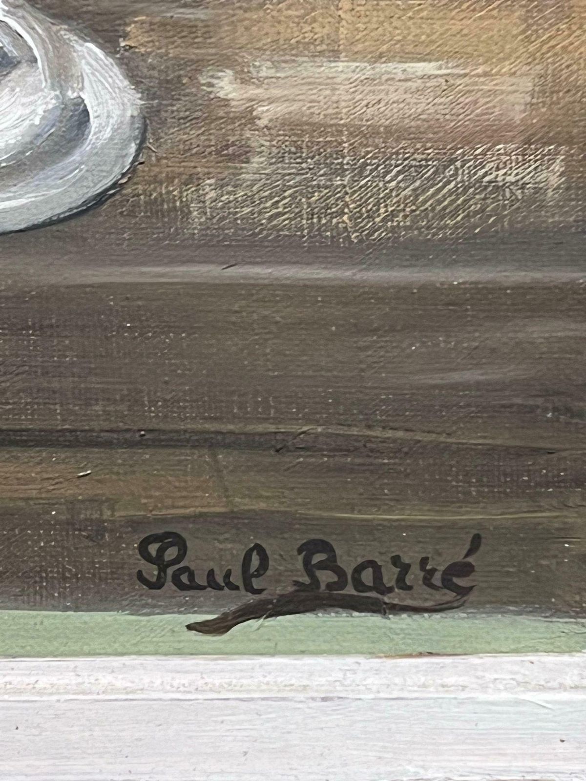Paul Barremid 20th Century French Post Impressionist Signed Oil Pink & White Flowers photo 1318.0