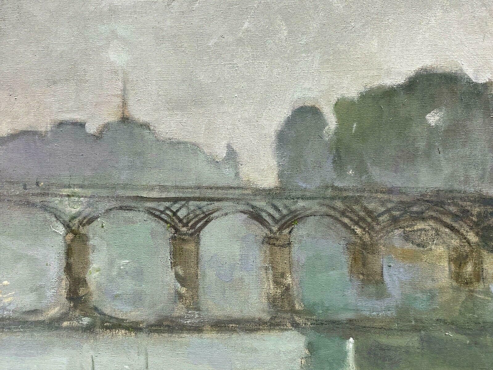 Constant Doreconstant Dore (French 1883 1963) Pont Aven School Oil   The River Seine Paris photo 2443.0