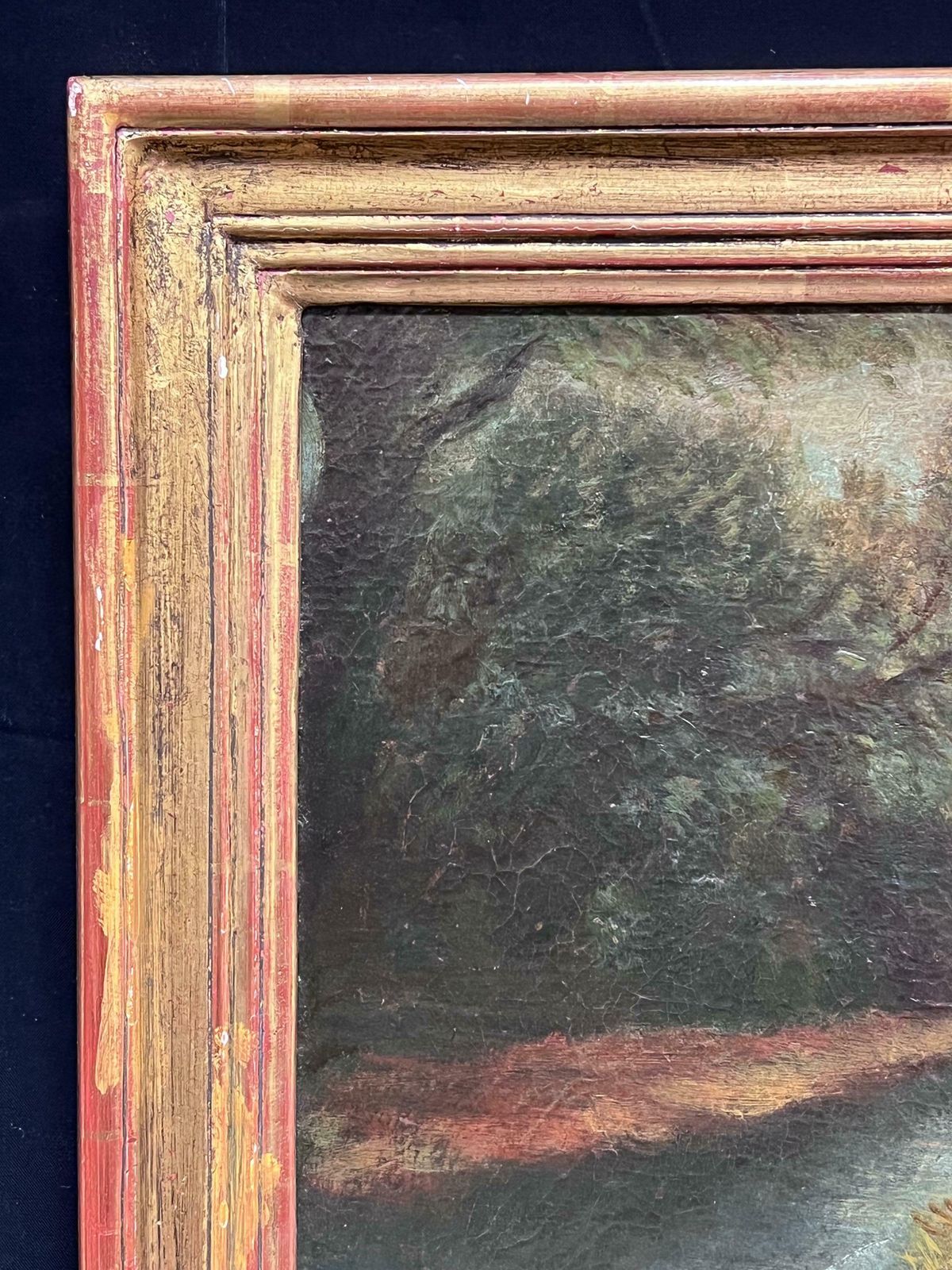 Dutch 18th Centuryromantic Light 18th Century Dutch Oil Pastoral Scene Bergers Cattle By River18th Century photo buy