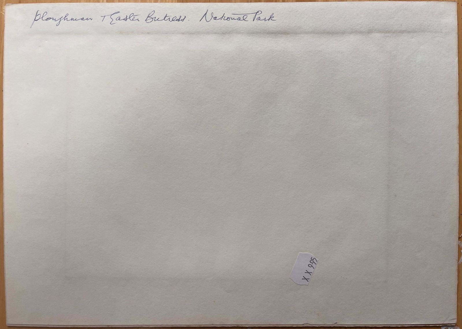 Ian G. Walkerfinely Detailed British Watercolor Topographical Of National Park20th Century photo vinterior