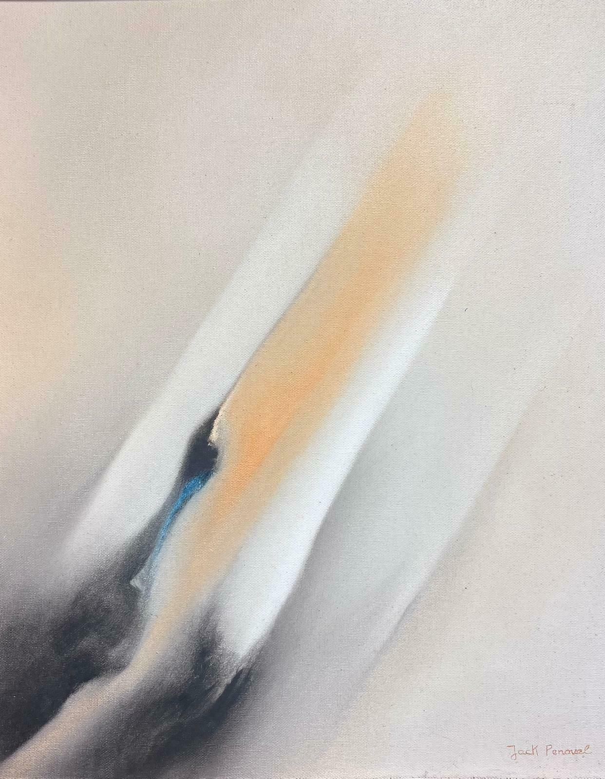 Jack Penouelcontemporary French Surrealist Oil Painting Evolving Shapes And Movement