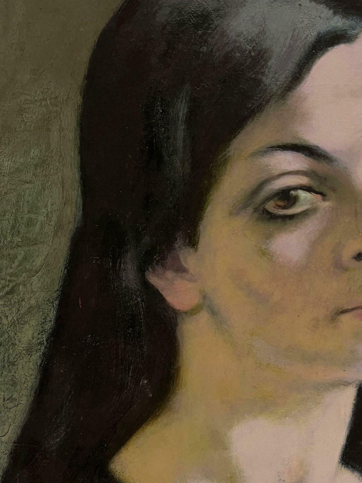 Jacob Markiel20th Century French Portrait Of A Lady In Pensive Thought French/ Polish Artist photo Art
