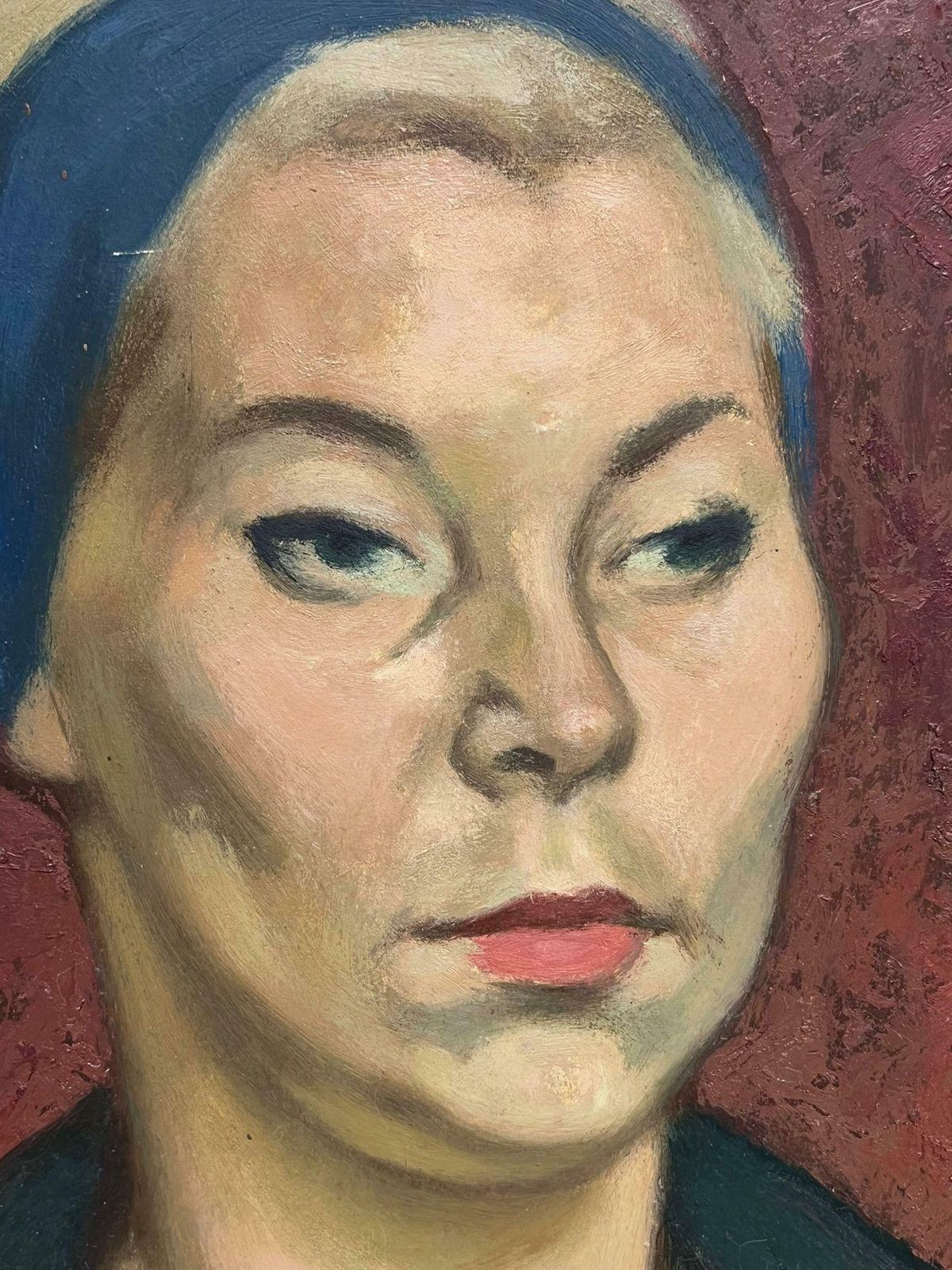 Jacob Markiel20th Century French Modernist Portrait Of Lady French / Polish Artist photo 950.0