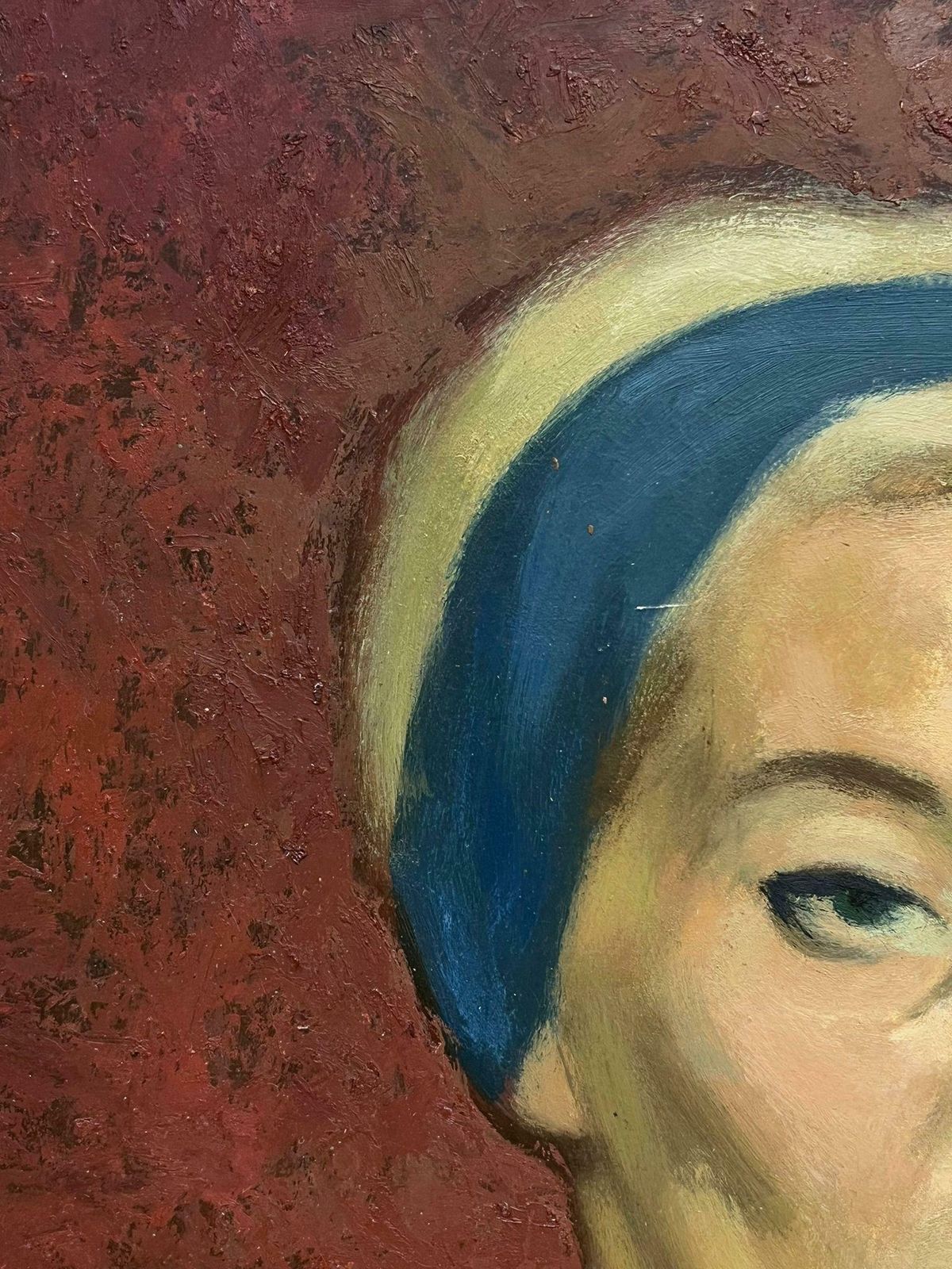 Jacob Markiel20th Century French Modernist Portrait Of Lady French / Polish Artist photo vinterior
