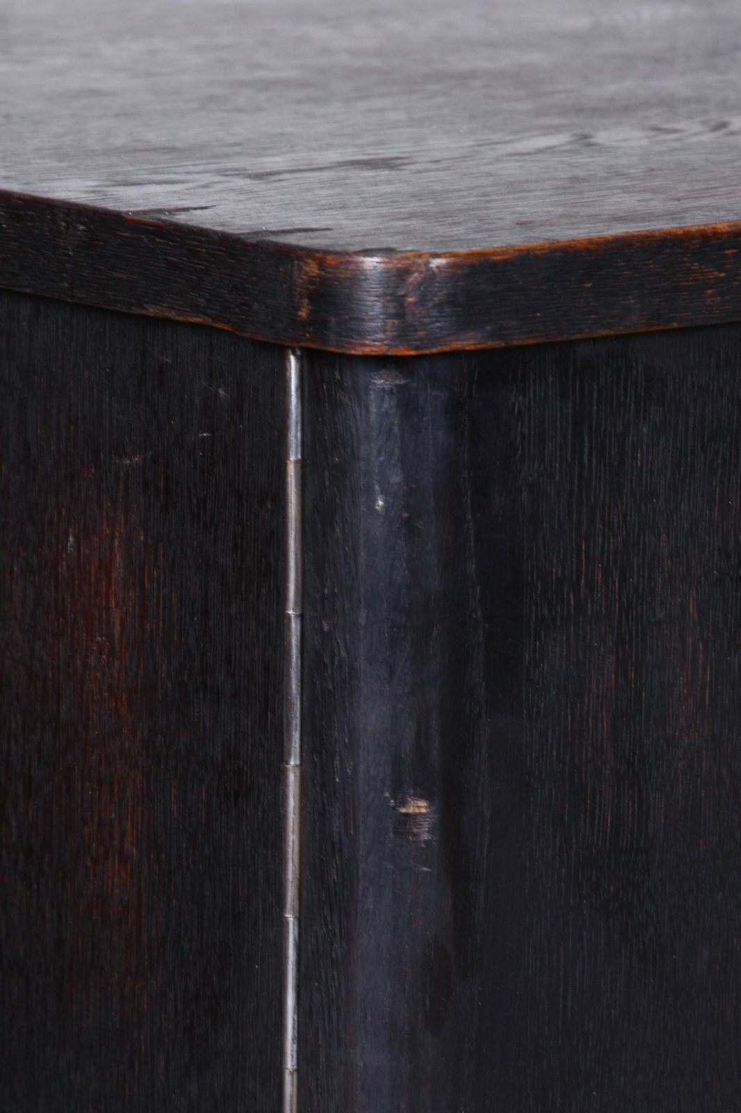 Restored Art Deco Writing Desk, By Robert Slezak, Oak, Chrome, Czech, 1930s photo Furniture