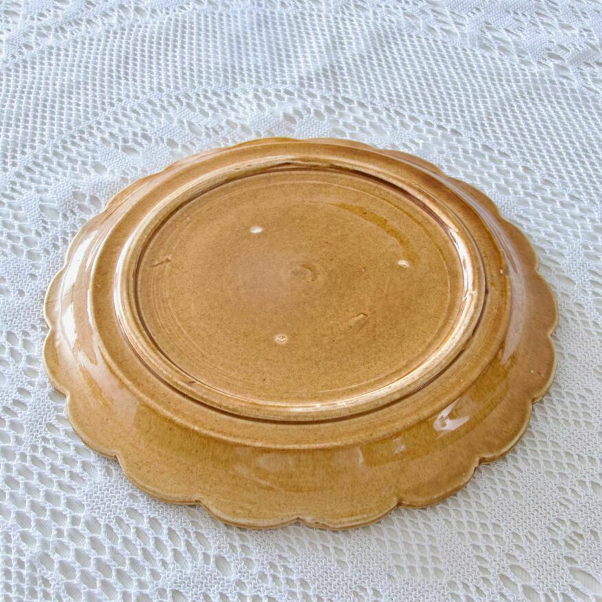 Large Wasmuel Art Nouveau Slip Cachepot, 19th Century photo vintage
