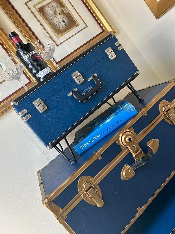 Quirky Nest Of Traveller’s Trunk Tables. photo for sale