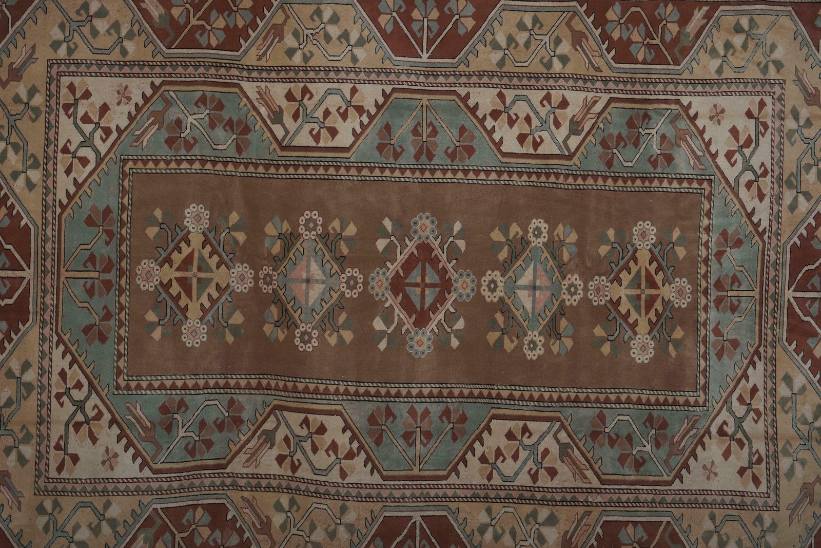 Turkish Milas Rug With Soft Color 8'4'' X 12'2'' photo vinterior